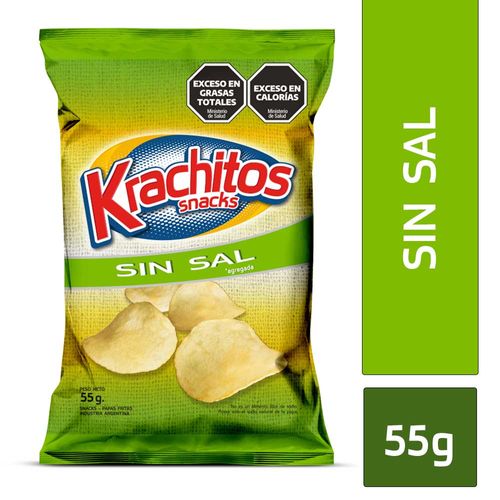 Papas Sin Sal Krachitos 55 Gr