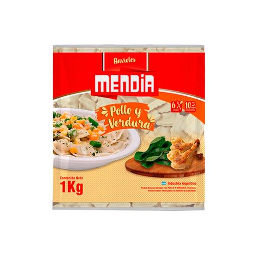 Ravioles Mendia De Verdura 1kg