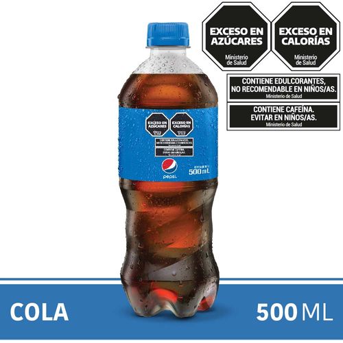 Gaseosa Pepsi  Botella 500mlx1