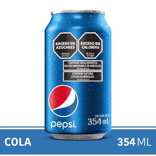 Gaseosa Cola Pepsi Lata 354 Ml
