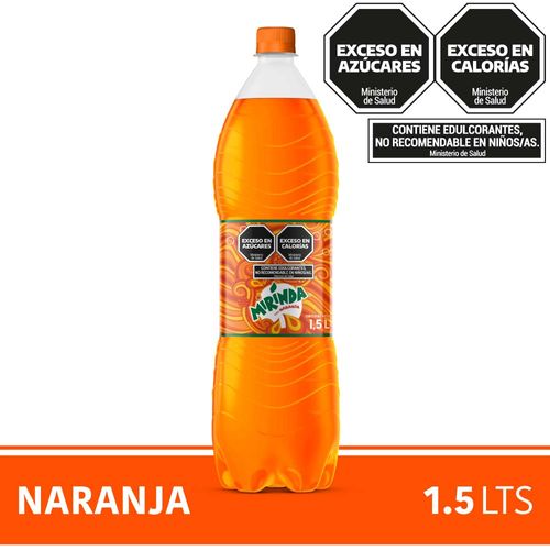 Gaseosa Mirinda Naranja Botella 1,5ltx1