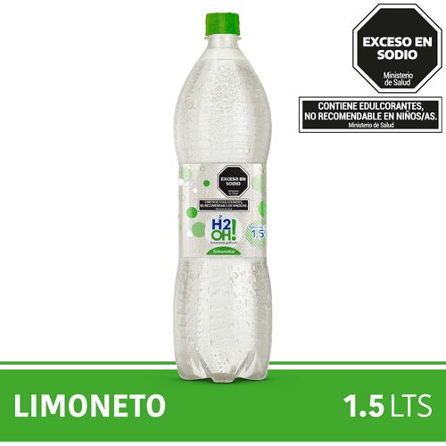 Saborizada H2oh Limoneto Con Gas 1.5lt