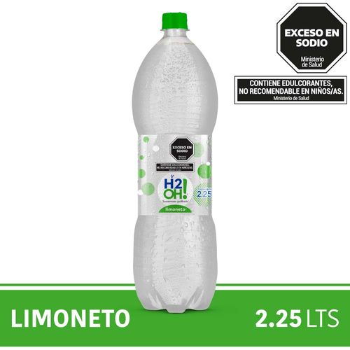 Saborizada H2oh Limoneto Con Gas 2.25lt