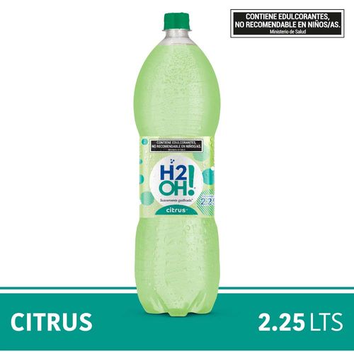 Saborizada H2oh Citrus Con Gas 2.25lt