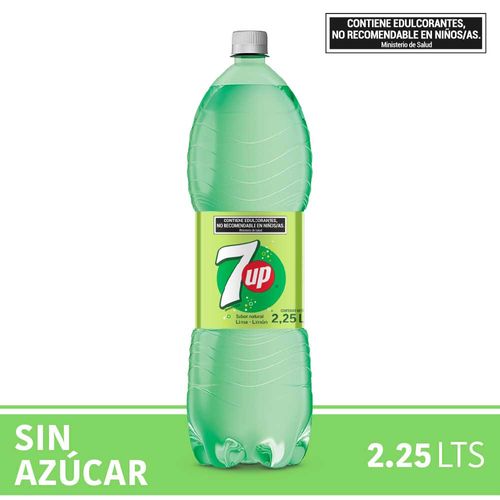 Gaseosa 7 Up Sin Azucar 2.25 L