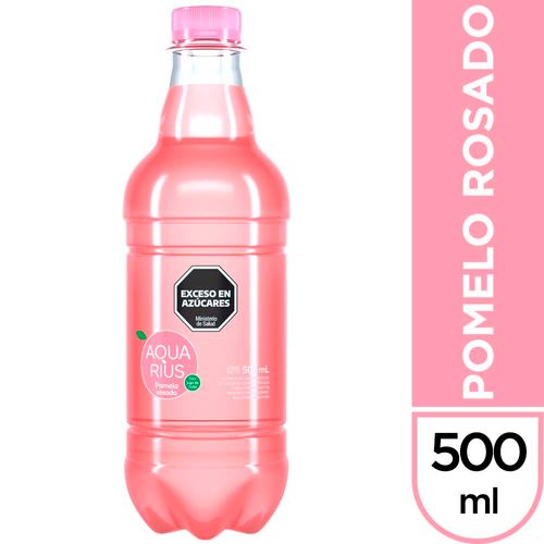 Saborizada Aquarius Pomelo Rosado 500cc