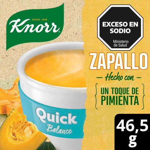 Sopa Quick Zapallo Light Knorr 46,5 Gr