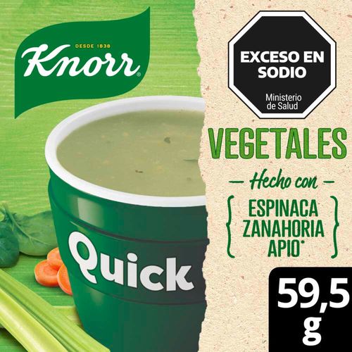 Sopa Instantánea Vegetales Apio 5 Sobres Knorr