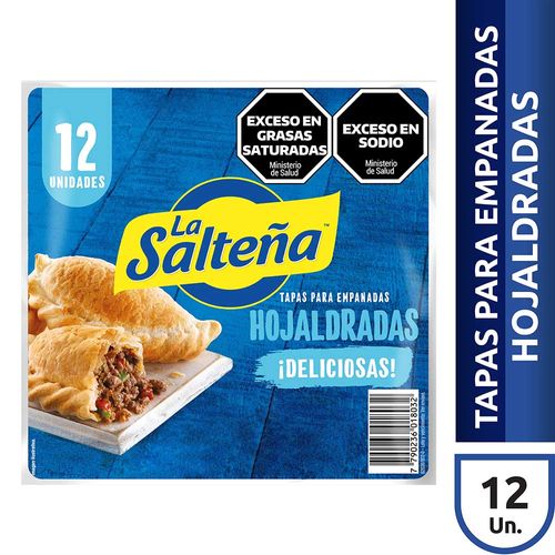 Tapas Empanadas Hojaldre La Salte¤a X12 U