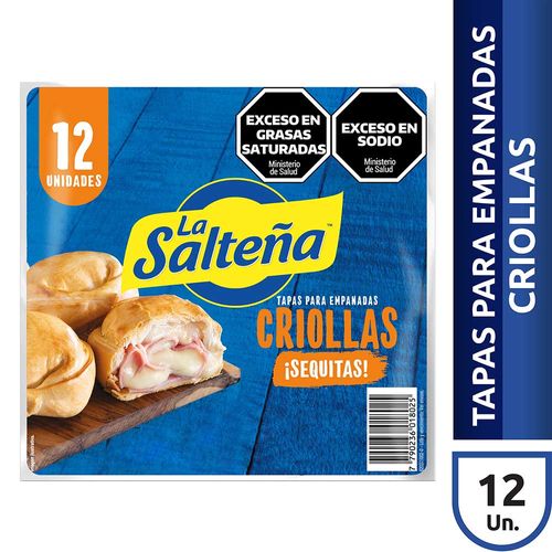 Tapas Empanadas Criollas La Salte¤a X12 U