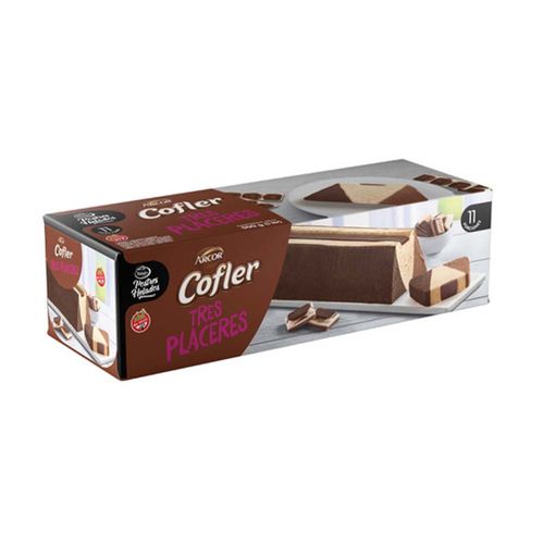 Postre Helado Cofler Tres Placeres X637g