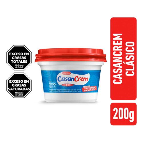 Queso Crema Clásico Casancrem 200gr