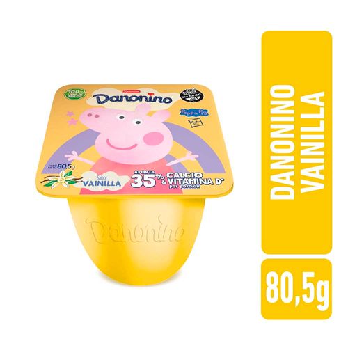 Yogur Peppa Pig Batido Vainilla Danonino 80,5gr