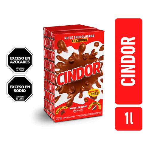 Leche Chocolatada Cindor 1 Lt