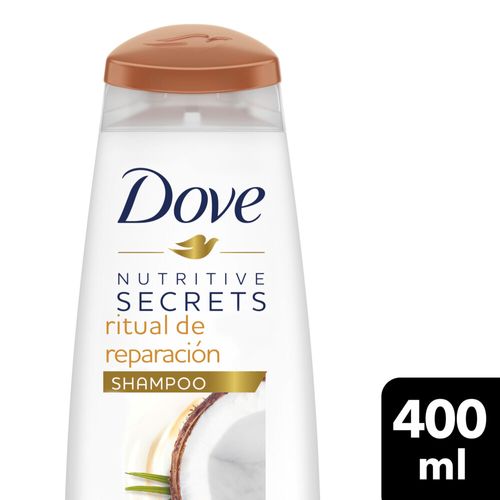 Shampoo  Dove  Ritual De Reparación Coco Y Cúrcuma 400 Ml