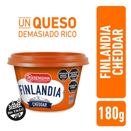 Q.procesado Finlandia Cheddar 180g