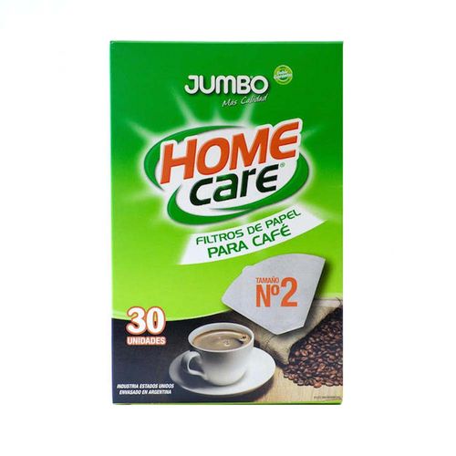 Filtro De Café Home Care N° 2 Jumbo