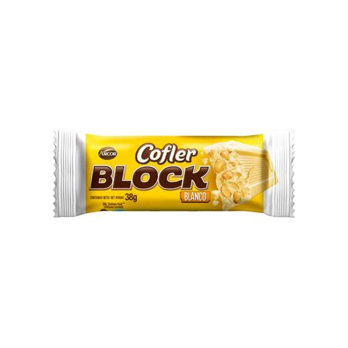 Chocolate Blanco Block X38 Gr