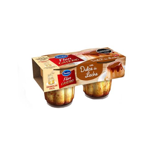 Flan Sancor Casero Con Dulce De Leche 2 X 115gr