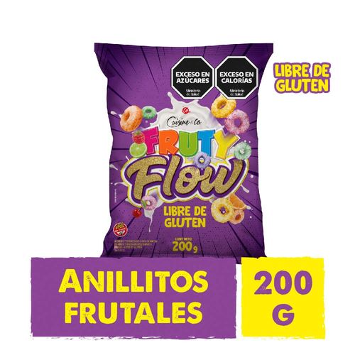 Anillitos Frutales Sin Tacc Cuisine & Co 200 Gr