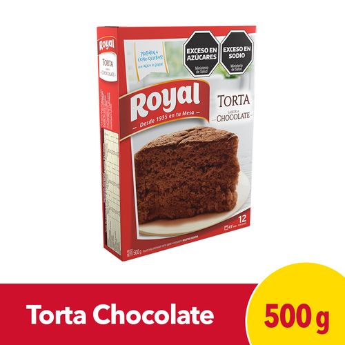 Torta Royal Para Preparar Sabor Chocolate 500g
