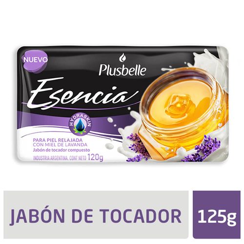 Jabon De Tocador Plusbelle Esencia Piel Relaja