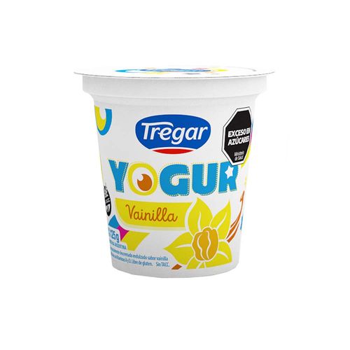 Yogur Entero Vainilla Tregar 125g