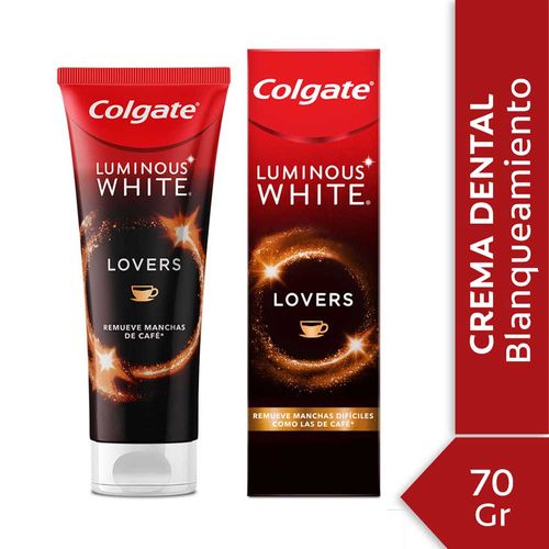 Pasta Dental Colgate Luminous White Lovers Café 70 Gr