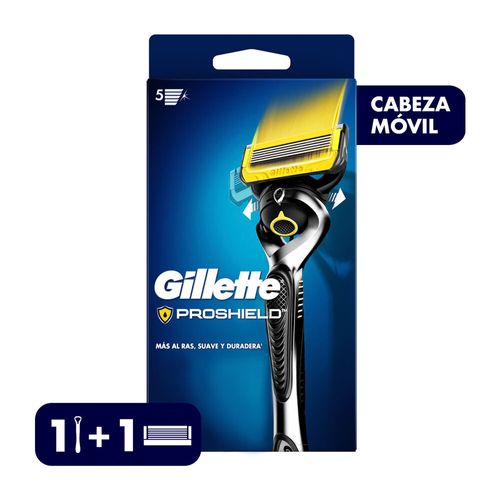 Gillette Proshield Máquina De Afeitar Recargable-1 Unidad