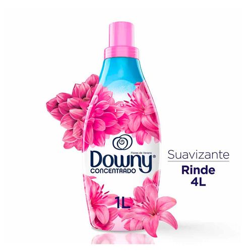 Downy Flores De Verano Suavizante De Telas Concentrado Para Ropa 1l