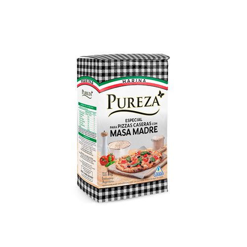 Harina Para Pizza Con Masa Madre Pureza 1 Kg