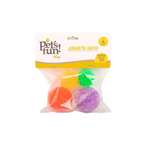 Juguete Gato Pelotas Pets Fun