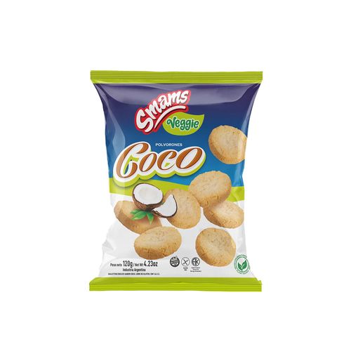 Galletitas Smams Smookies Kids Coco 120 Gr