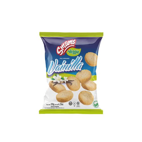 Polvorones Smams Vainilla Veggies 120 Gr