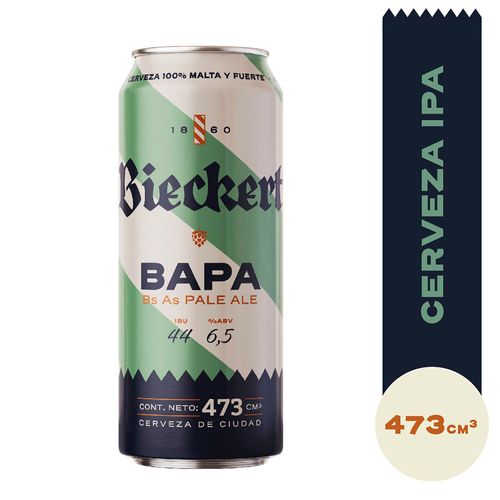 Cerveza Bieckert Bapa 473cc