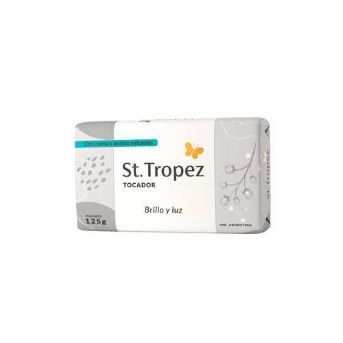 Jabon Tocador St Tropez Brillo Y Luz 125gr