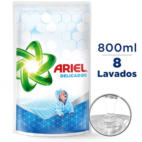 Jabon Liquido Ariel Delicados 800ml