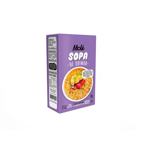 Sopa De Quinoa 120 Gr Molé