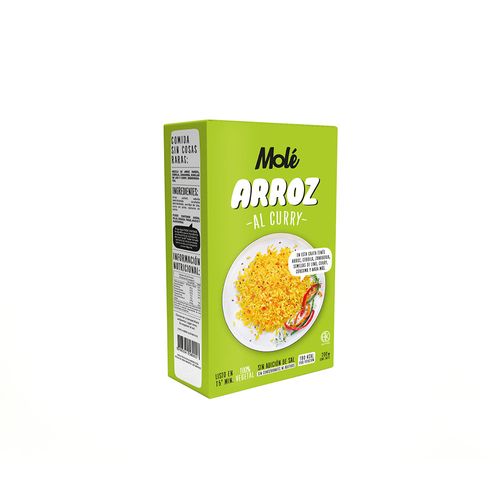 Arroz Al Curry Molé 200 Gr