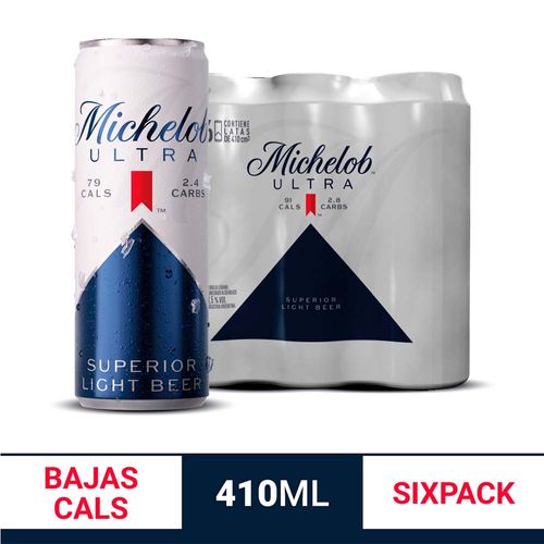 Cerveza Michelob 410cc Six Pack Termo