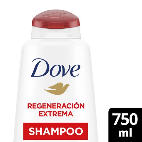 Shampoo Dove Regeneración Extrema 750 Ml