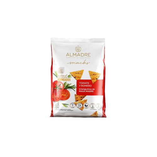 Snack Almadre Tomate Y Romero 130 Gr