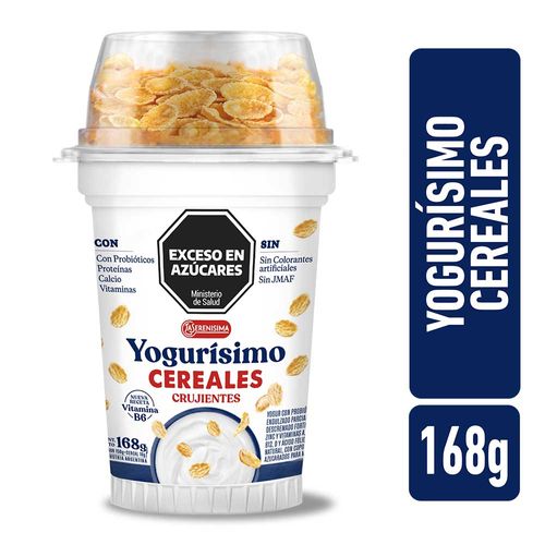 Yogur Yogurísimo Con Cereales 166g