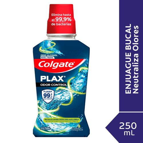 Enjuague Bucal Plax Odor Control 250 Ml Colgate