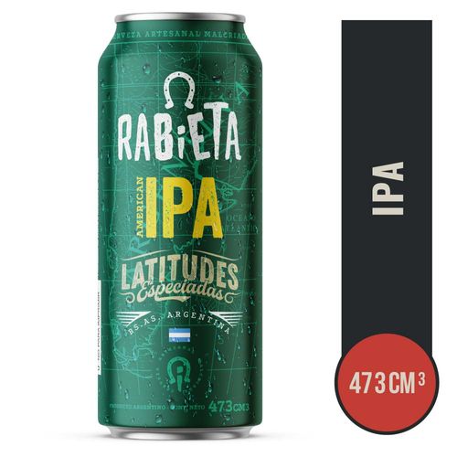 Cerveza Rabieta American Ipa 473cc