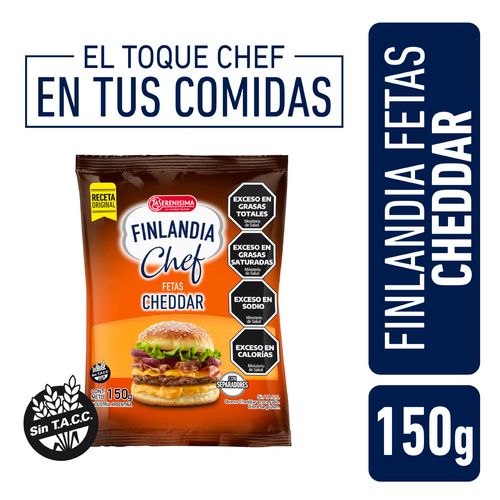 Queso Cheddar Feteado La Serenisima 150gr