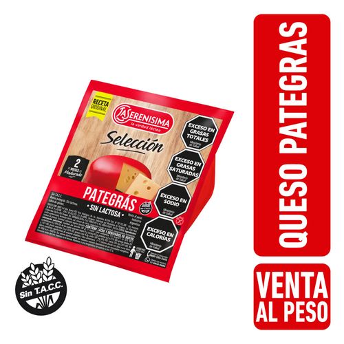 Queso Pategras La Serenisima Paquete X Kg