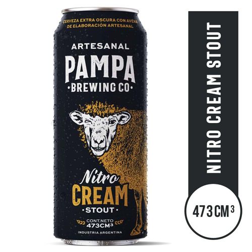 Cerveza Pampa Brewing Cream Stout 473cc