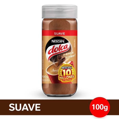 Nescafe Dolca Suave Frasco X 100g