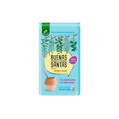 Yerba Hierbas Reales Buenas Y Santas 500 Gr